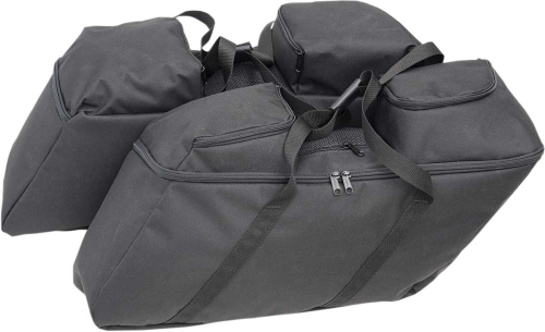 Drag Specialties - Drag Specialties Collapsible Soft Luggage for HD Hard Saddlebags - 3501-0942