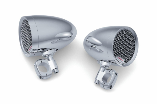 Kuryakyn - Kuryakyn Road Thunder Speaker Pods by MTX - Chrome - 2710