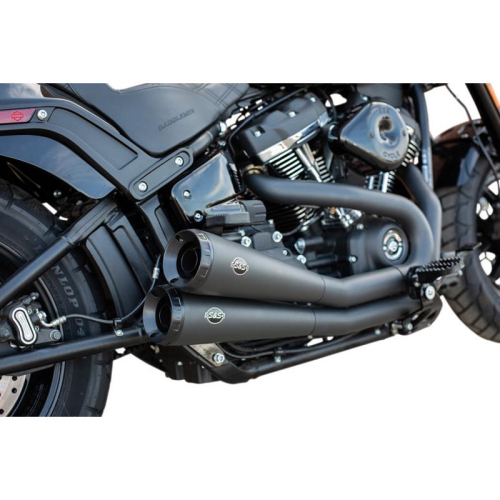 S&S Cycle - S&S Cycle Grand National 2-Into-2 Exhaust Systems with Catalytic Converters - Chrome - 550-0781