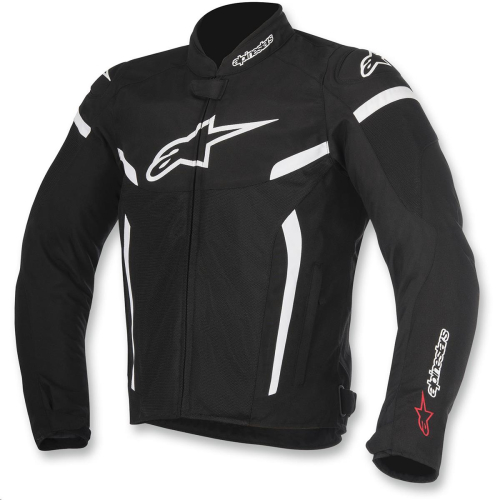 Alpinestars - Alpinestars T-GP Plus R Air Textile Jacket V2 - 3300617-12-M - Black/White - Medium