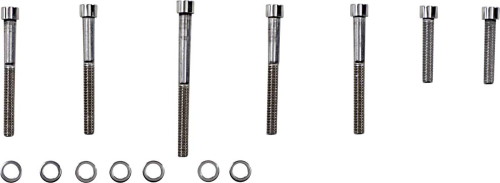Diamond Engineering - Diamond Engineering Transmission Top Cover OEM-Style Polished Stainless Engine Bolt Kit - DE5140HP
