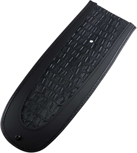 Drag Specialties - Drag Specialties Fender Skin - Gator Leather Center - 1405-0136