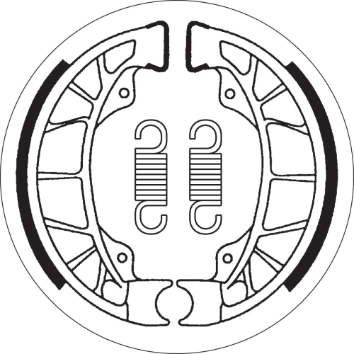 SBS - SBS Brake Shoes - 2195-PU