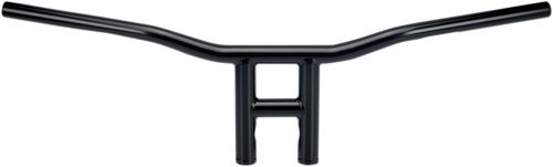Biltwell Inc. - Biltwell Inc. 1in. Tyson XL 8in. Slotted Handlebar - Black Electroplated - 6238-2013