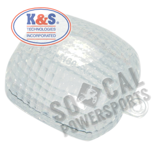 K&S Technologies - K&S Technologies DOT Approved Turn Signal Replacement Lens - Clear - 25-4160C
