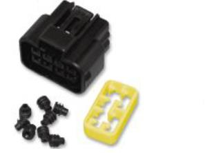 Namz - Namz 8-Position Female Connector with Wire Seals, Terminals and Locking TPA - Honda Taillight - NC-FW-08F