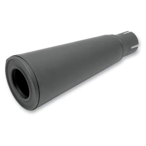SuperTrapp - SuperTrapp Universal 3M Steel Dirtbike Muffler Body - 1-1/2in. - Black - 317-1500