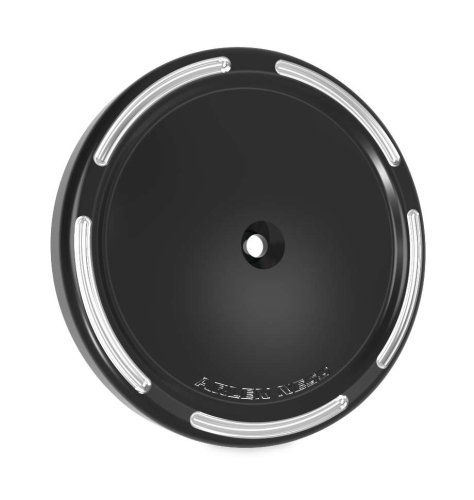 Arlen Ness - Arlen Ness Slotted Outer Cover for Billet Sucker and Big Sucker Stage I - Black - 18-777