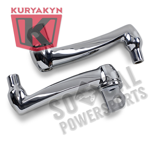 Kuryakyn - Kuryakyn Male Mount Lockable Offsets - 4in. Offset - 7937