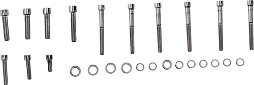 Diamond Engineering - Diamond Engineering Transmission Side Cover OEM-Style Polished Stainless Engine Bolt Kit - DE5251HP