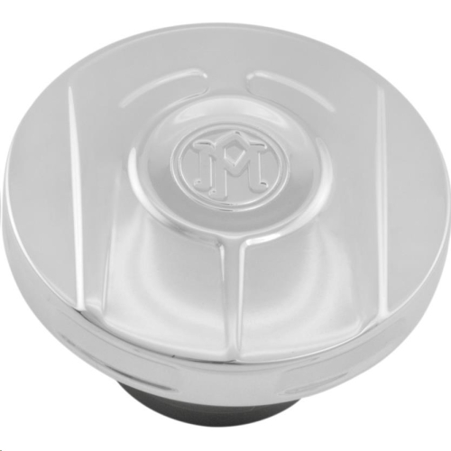 Performance Machine - Performance Machine Grill Custom Gas Cap - Chrome - 0210-2055SCA-SMB