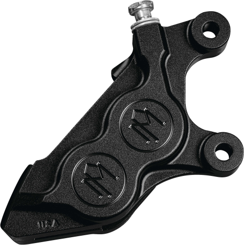 Performance Machine - Performance Machine Four-Piston Front Left Brake Caliper for 300MM Rotor - Black Ops - 0052-2425-SMB