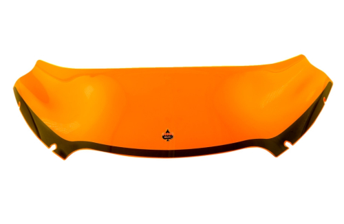 Klock Werks - Klock Werks Flare Windshield - 6in. - Orange - KWW-01-0628