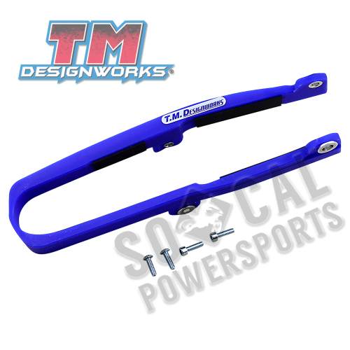 T.M. Designworks - T.M. Designworks Baja-Rally Endurance 2 Stage Chain Slider - Blue - KCP-KXM-BU
