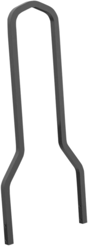 Drag Specialties - Drag Specialties Square Sissy Bar - Tall - 14.75in. - Black - 1501-0519