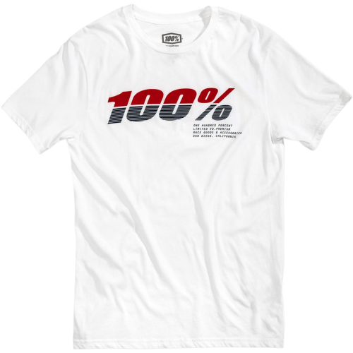 100% - 100% Bristol T-Shirt - 32095-000-10 - White - Small