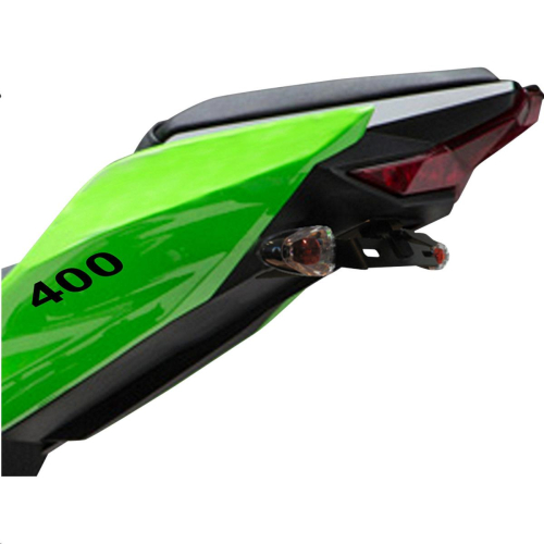 Targa - Targa Tail Kit - Black/Clear - 22-485-L