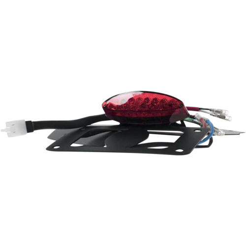 British Customs - British Customs Cateye Fender Eliminator - Red Lens - BC410008R