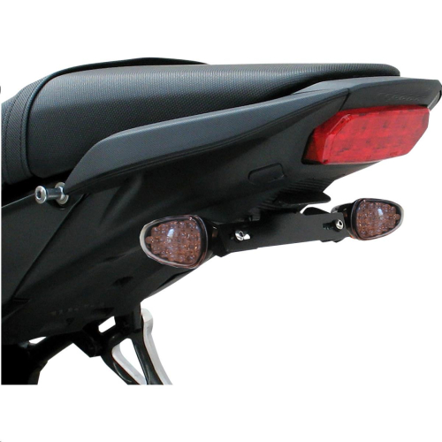 Targa - Targa Tail Kit with LED Turn Signals - Black/Clear - 22-179LED-L