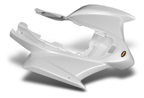 Maier Mfg - Maier Mfg Rear Fender - Black Carbon Fiber - 18986-30