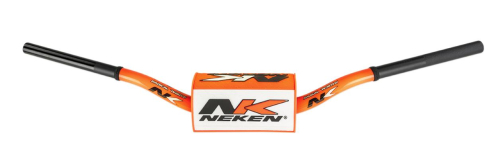 Neken - Neken Aluminum Oversize Handlebars - All Brands (133) - Fluo Orange with White/Orange Pad - R00133C-ORW