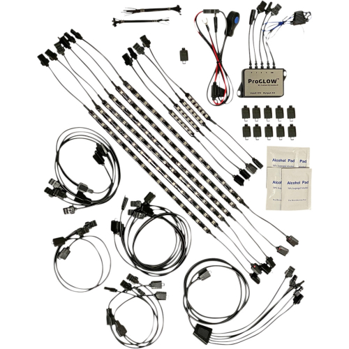 Custom Dynamics - Custom Dynamics ProGlow Color Changing LED Accent Light Complete Kit - PG-FULL-KIT