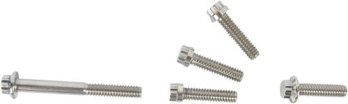 Diamond Engineering - Diamond Engineering Transmission Top Cover 12-Point Polished Stainless Engine Bolt Kit - PB580S