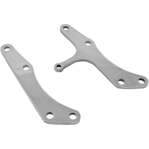 LA Choppers - LA Choppers Rear Suspension Lowering Kit - Lowered Distance 1-1/2in. - Chrome - LA-7500-40