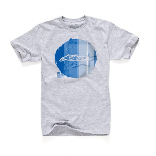 Alpinestars - Alpinestars Copy Dot T-Shirt - 1013-72052111S - Heather Gray - Small