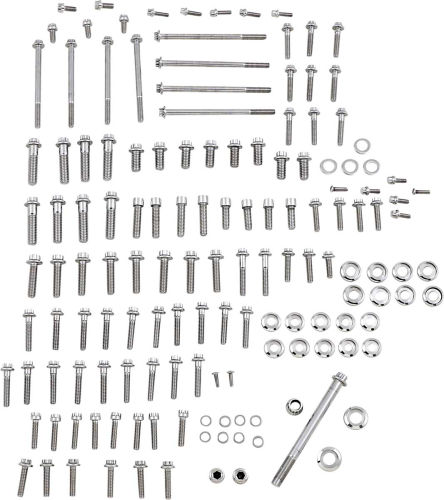 Diamond Engineering - Diamond Engineering 12-Point Polished Stainless Steel Custom Transformation Kit - PB671S