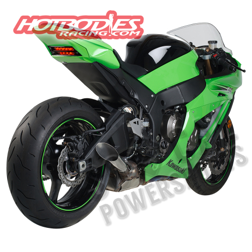 Hotbodies Racing - Hotbodies Racing Megaphone Slip-On Exhaust - Polished - 511012100