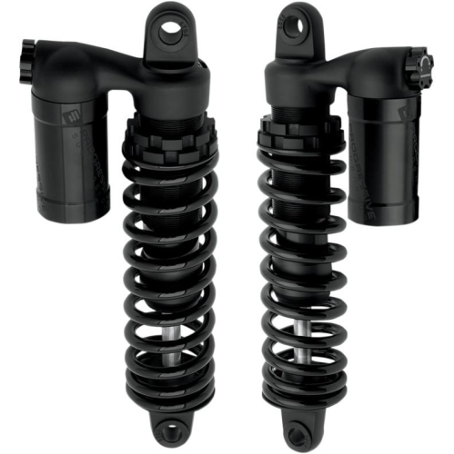 Progressive Suspension - Progressive Suspension 970 Series Piggyback Shocks - 12.5in. - Gloss/Matte Black - 970-1001B
