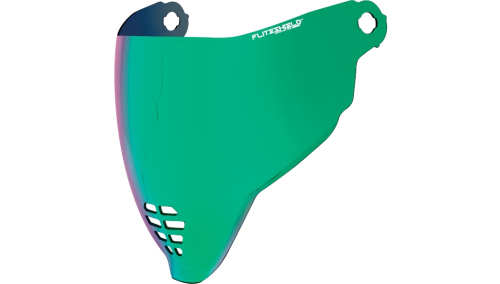Icon - Icon Fliteshield Replacement Fog Free Shield for Airflite Helmets - RST Green - 0130-1081