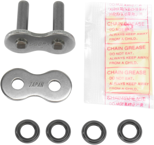 Parts Unlimited - Parts Unlimited Rivet Connecting Link for 530 PX Series Chain - Natural - PURL530PX
