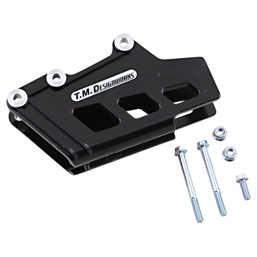 T.M. Designworks - T.M. Designworks Dirt Cross Polifibar Rear Chain Guide Shell - Black - RCG-SYZ-BK