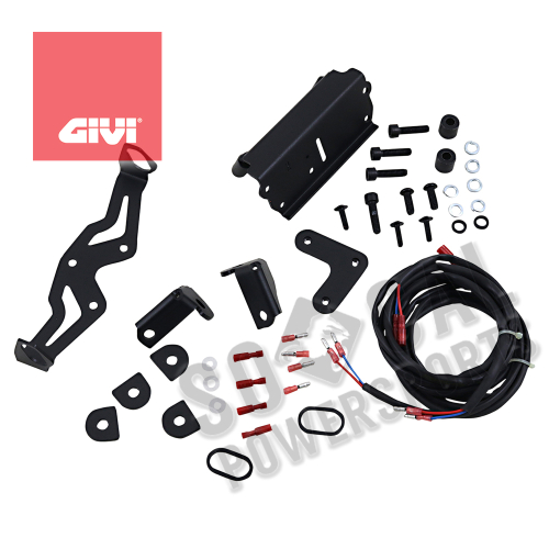 GIVI - GIVI Mounting Kit for Side Cases without Top Case - 1165KIT