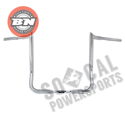Paul Yaffe Originals - Paul Yaffe Originals 1-1/4in. Bagger Monkey Bars - 12in. - Chrome - MBB12512C