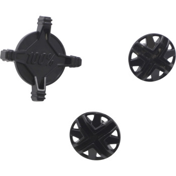 100% - 100% Visor Screw for Status Bicycle Helmet - Black - 89036-00001