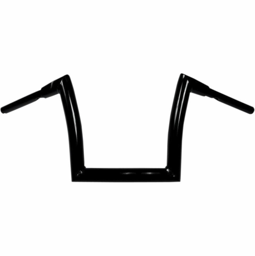 Todds Cycle - Todds Cycle 1-1/2in. Strip Handlebars - 10in. - Gloss Black - 0601-2233