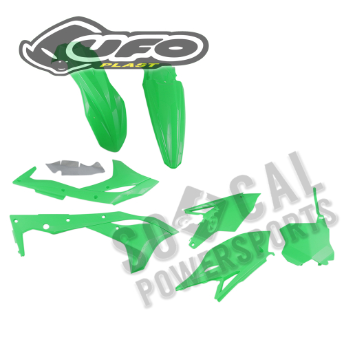 UFO Plastics - UFO Plastics Complete Body Kit - Flo Green - KAKIT225-AFLU