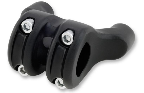 RSD - RSD 1in. Nostalgia Mega Riser Handlebar - Black Ops - 0208-2113-SMB