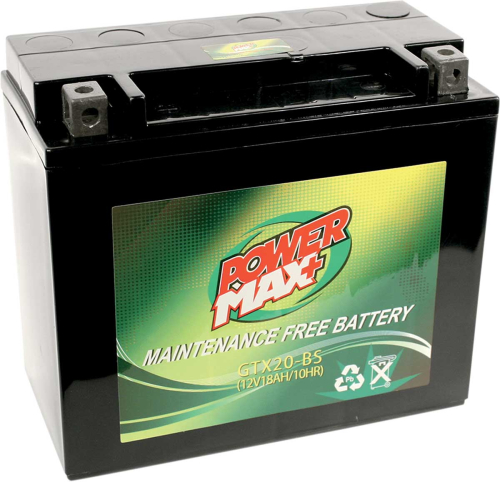 Power Max - Power Max Maintenance-Free Battery - GTX20-BS