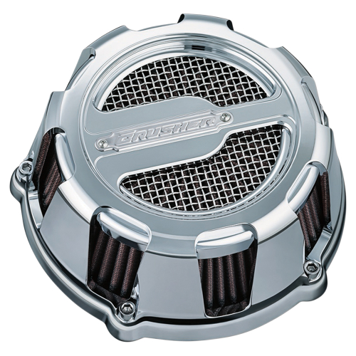 Kuryakyn - Kuryakyn Crusher Maverick Air Cleaner Assembly - Chrome - 9888