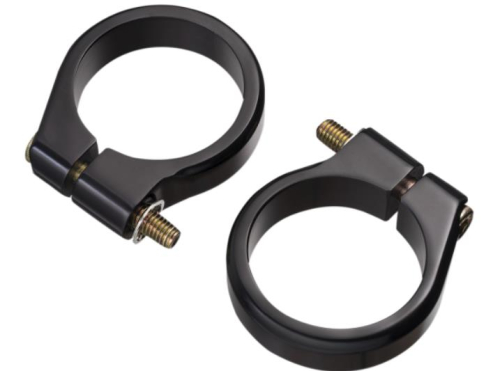 Joker Machine - Joker Machine Fork Tube Clamps for 41mm Fork Tubes - Black Anodized - 05-213-2B