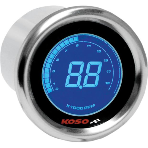 Koso North America - Koso North America DL-01R Tachometer - BA484B00