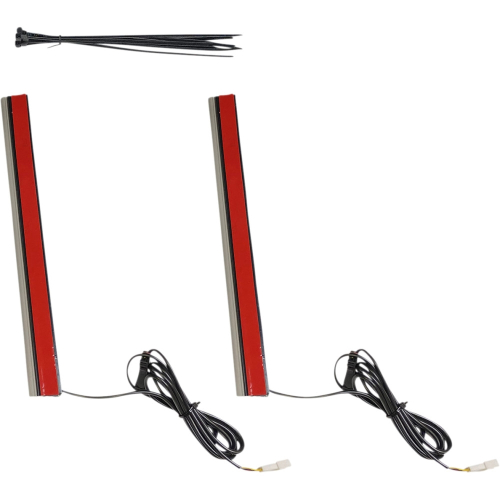 Custom Dynamics - Custom Dynamics Plug and Play Red Plasma Rods - 10in. - PR-PLUG-R-10