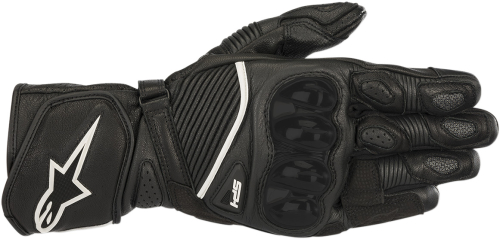 Alpinestars - Alpinestars SP-1 V2 Leather Gloves - 3558119-10-S - Black - Small
