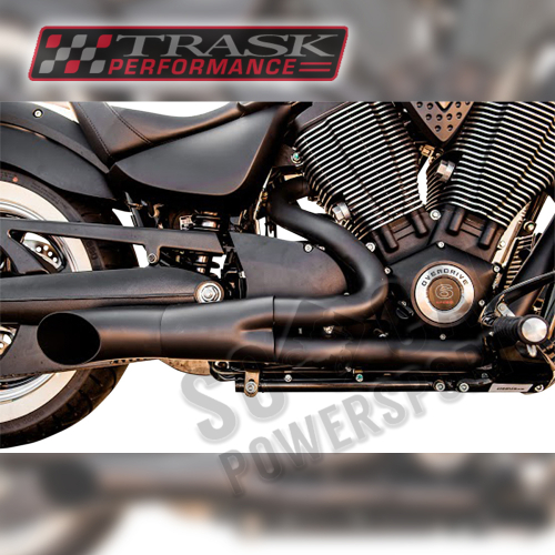 Trask Performance - Trask Performance 2:1 Hot Rod Exhaust System - Black - TM-1033BK