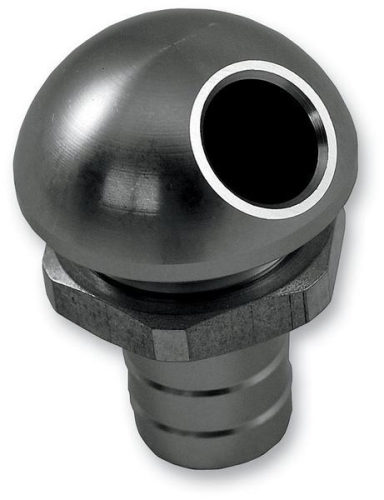 Blowsion - Blowsion Billet Bilge Fitting - 45 Deg. - Clear - 04-03-038