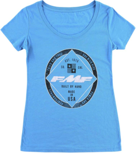 FMF Racing - FMF Racing Performance Womens T-Shirt - FA6418900TURXL - Blue - X-Large